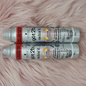 DISCONTINUED!! Brand New Got2B ROCKIN' IT DRY SHAMPOO-2CT.